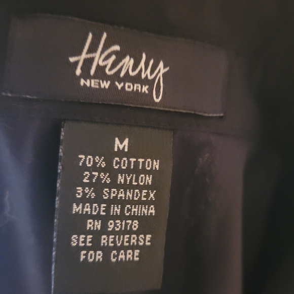 Henry New York szM tie front blk jacket/blazer - Picture 2 of 5